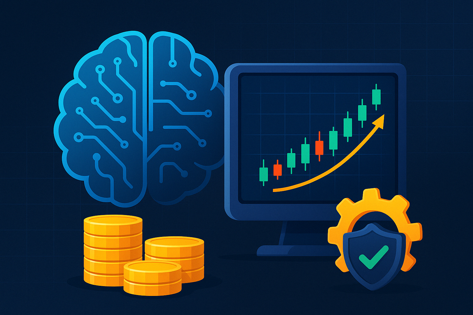 استراتيجية تداول احترافية في سوق الأسهم باستخدام الذكاء الاصطناعي: تحليل فني، نقاط دخول دقيقة، وإدارة مخاطر ذكية